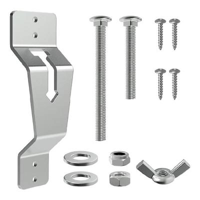 Multiple Size Spare Tire Carriers Mount Holder Support Rack Suitable for Trailers, Wall Mounted Bracket, Stainless Steel