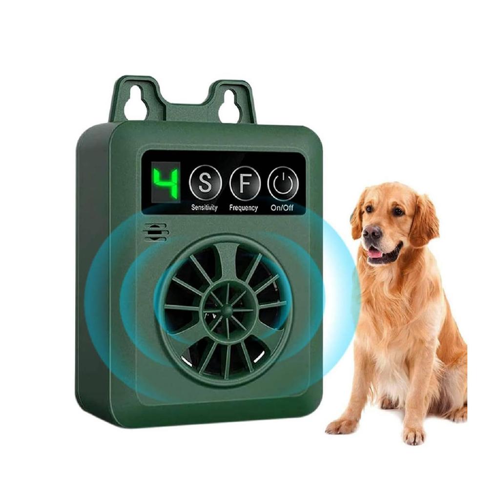 Cross-Border Ultrasonic Anti-Bark Dog Training Tool - Portable, Multifunctional, Noise-Reducing Pet Repellent.