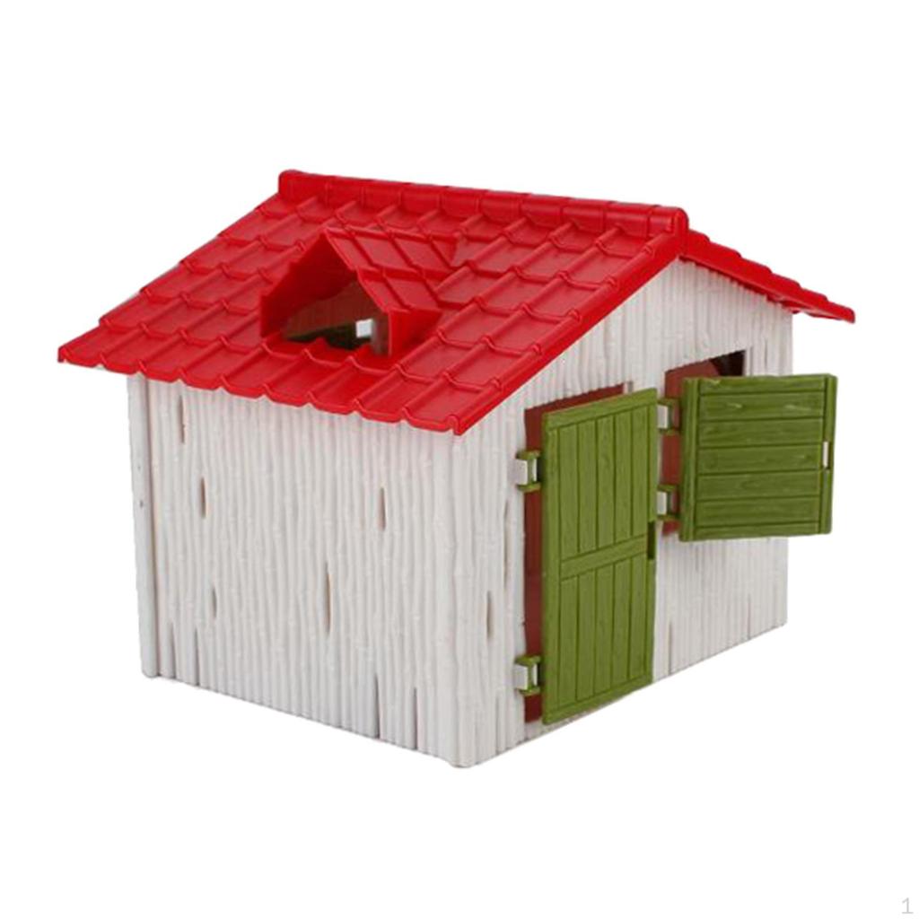 DIY Miniatures Simulation Houses for Micro Landscape Yard Building Model Table