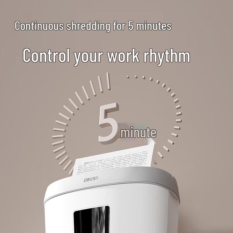 Deli 9929 Home Office Paper Shredder CN Plug (adapter Included)
