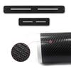 Door Scuff Plate Side Step Guard Car Carbon Fiber Door Guard Sticker Fits Many