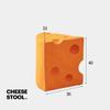 Creative Restaurant Cheese Design Small Dining Chair Sofa Footrest Stool Side Table Living Room Home Decor Furniture