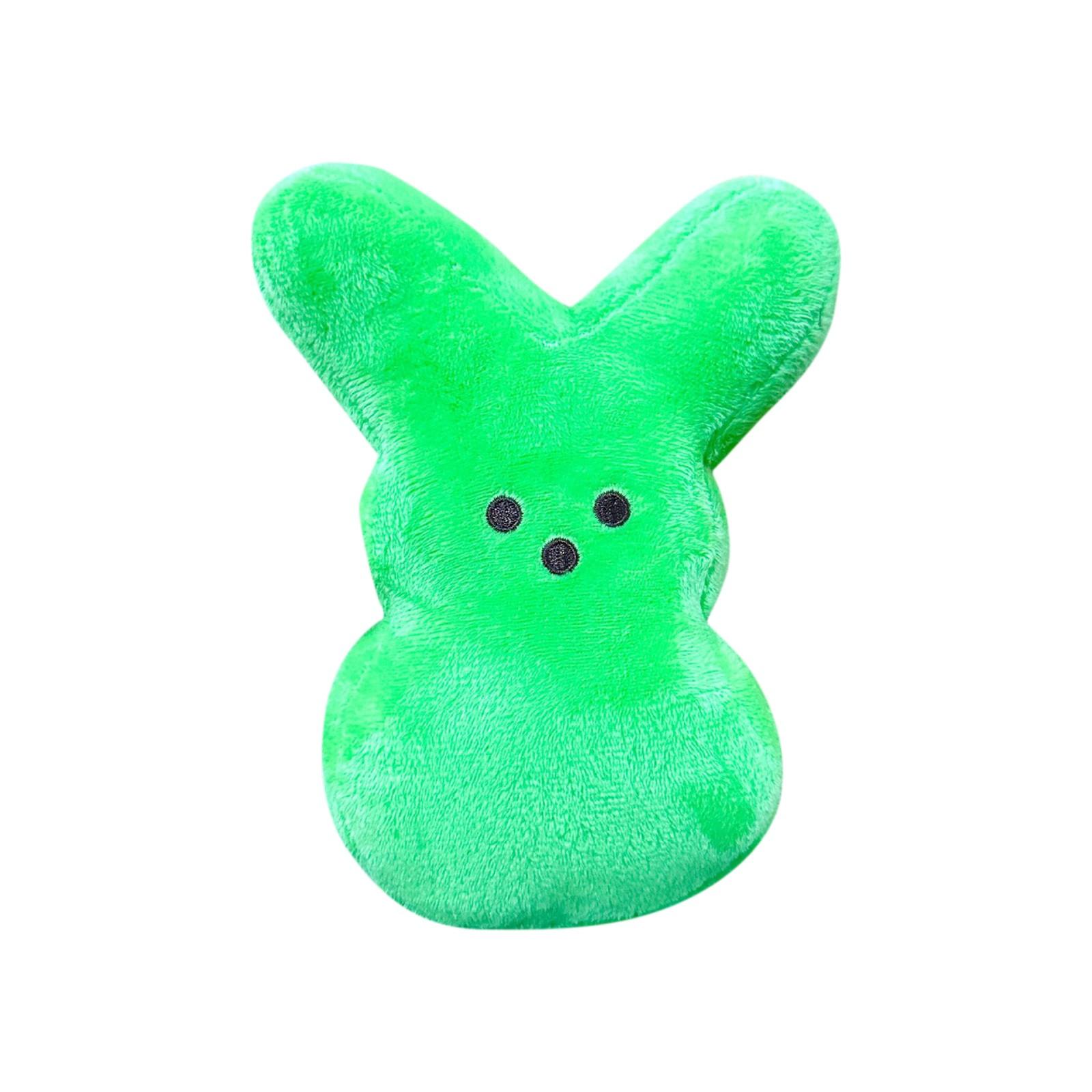 

Плюшевые персонажи мультфильмов, плюшевые игрушки-кролики, милые плюшевые куклы в качестве праздничных подарков для друзей и детей One Size зелёный