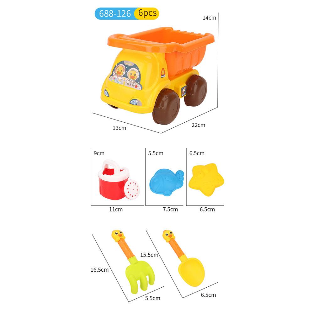 4/7ps Children Beach Play Sand Tools Premium ABS Sandbox Tools Zmrzlina Tvar Plážová herní sada Přenosná pro děti Děti pro zábavu