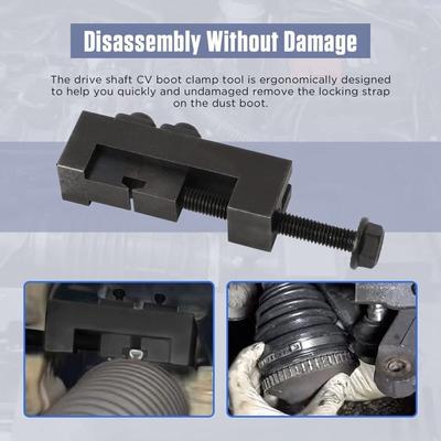 09521-24010 CV Axle Boot Clamp Tool Replacement Joint Axle Drive Shaft Boot Clamp Clamping Tool Accessories