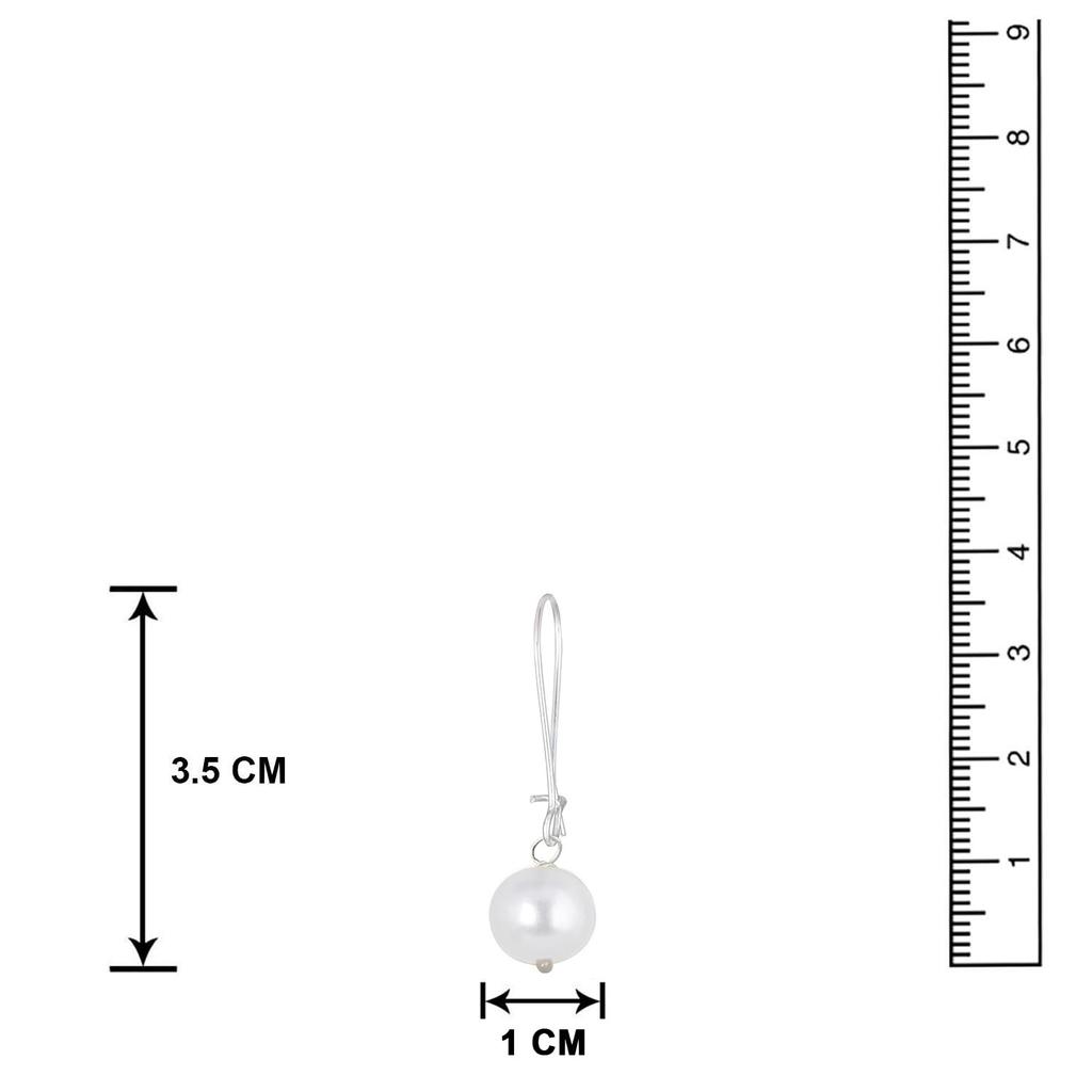 Klassisch-stilvolles, trendiges, versilbertes Designer-Anhänger-Set mit japanischen Perlen, Tropfenohrringen und Kette für Damen und Mädchen, Büro- und Freizeitkleidung