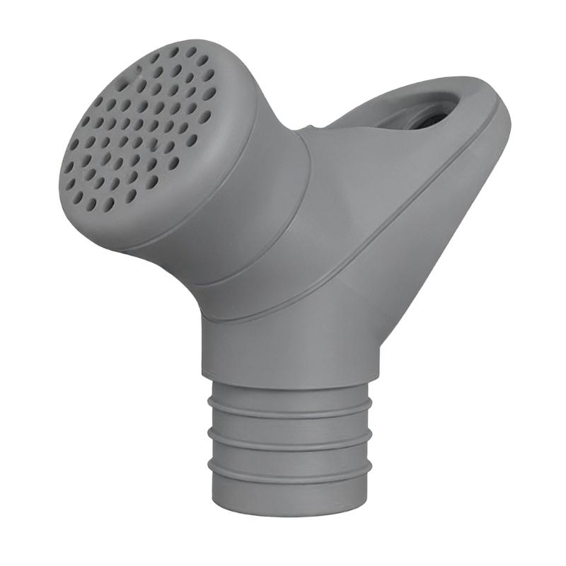 

Water Saving Sprayer Nozzle For Standard Bottles Efficient Cleaning Solution For Washing Rinsing Hands Face Silicone серый