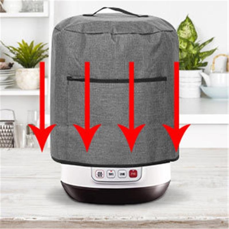 Dustproof Cover 38x38.7cm Easy Storage Cleaning for Air Fryers Electric Pressure Rice Cooker Storing Kitchen Appliance