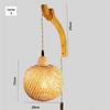 Bamboo Weaving Wall Lamp: Retro Wabi-Sabi Style for Tea Rooms and Bedrooms