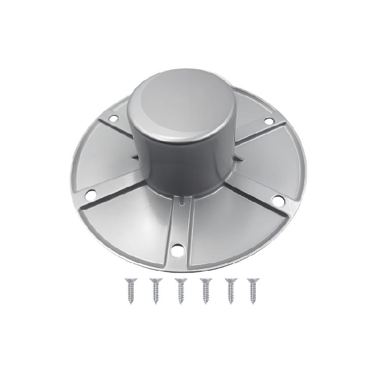 Aluminum Table Leg Bracket Precisely Spaced Holes Easy Installation Anti Shaking