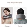 Jiancheng U-shaped Vibrating Massage Neck Pillow CN Plug (adapter Included)