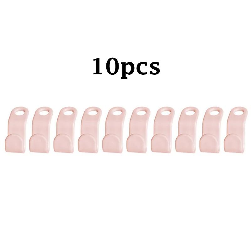 Mini Hanger for Wardrobe Connector Hangers Save Wardrobe Space Hook Up Cascading Plastic Coat Organizer Clothing Storage Home