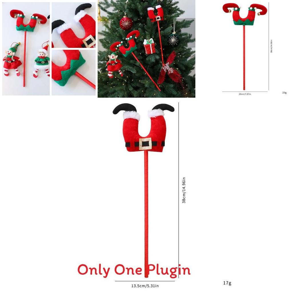 Christmas Elf Leg Plush Decor For Festive Tree Decoration And Holiday Gift
