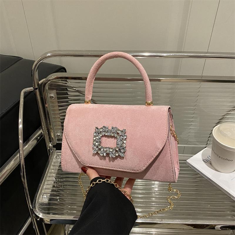 The New Foreign-style Messenger Bag Is Fashionable and Simple, This Year's Popular Bag 2025 Spring Small Square Bag Casual Shoulder Bag Women