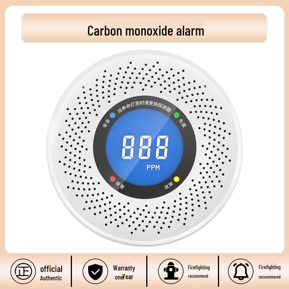 Carbon Monoxide & Smoke Detector for Home Heating Systems