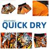 Tiger Muay Thai Kickboksing Boksing MMA UFC Fritidsshorts Gym Sport Unisex Menn Kvinner Trening Hurtigtørkende Trykk Elastisk Høy midje Trening