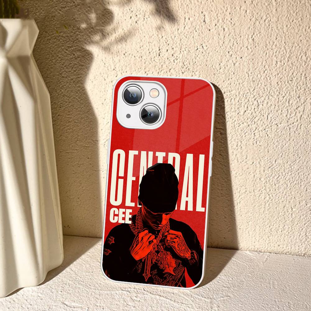 

Rapper Central Cee Tempered Glass For Iphone 14 13 12 11 Pro Mini XS MAX 14Plus X XS XR Fundas iphone 13 pro