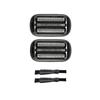 2 Pack Series 5/6 53b Replacement Head For Electric Foil Shaver 5020cs 5018s 6020s 6040cs