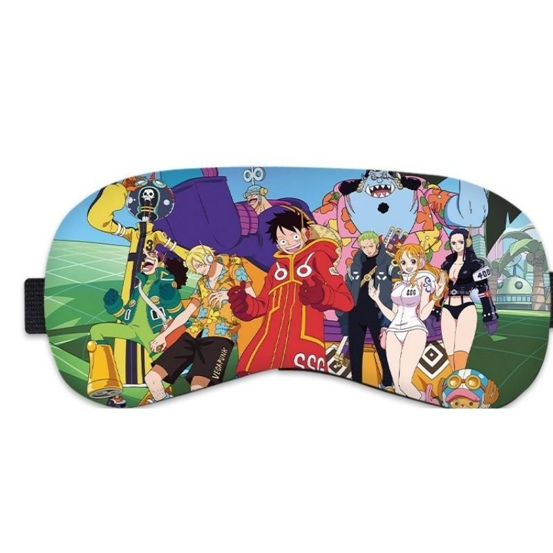 One Piece Druck Verdunkelnde Schlaf-Augenmaske Augenabdeckungen