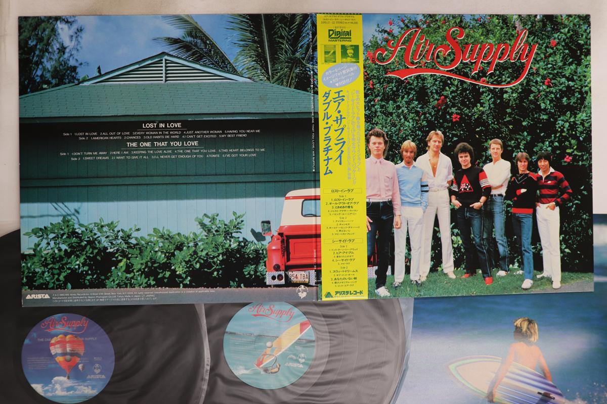 

Виниловая пластинка AIR SUPPLY - Lost In Love / The One That You Lov 20RS212 ARISTA 1981 Япония Оби Рок Б/У