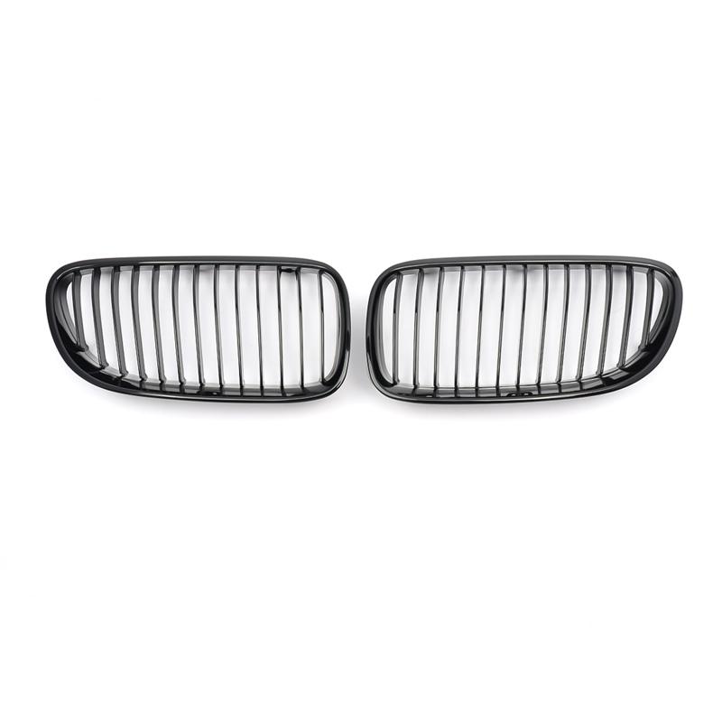Car Gloss Black Kidney Grille For BMW E92 E93 3-Series 2D 2010-2013 Facelift 2010-2013 Auto Racing Grills CAR Accessories QCYZR1