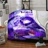 Customiz Name Personality Genshin Impact Balzebub Blanket Soft &Warm Sofa Office Bed Travel Lunch Break Blanket, Gift Suitable All Seasons