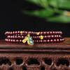 Garnet Multi-loop Gourd Bracelet, Ethnic Style, Universal for Gifting