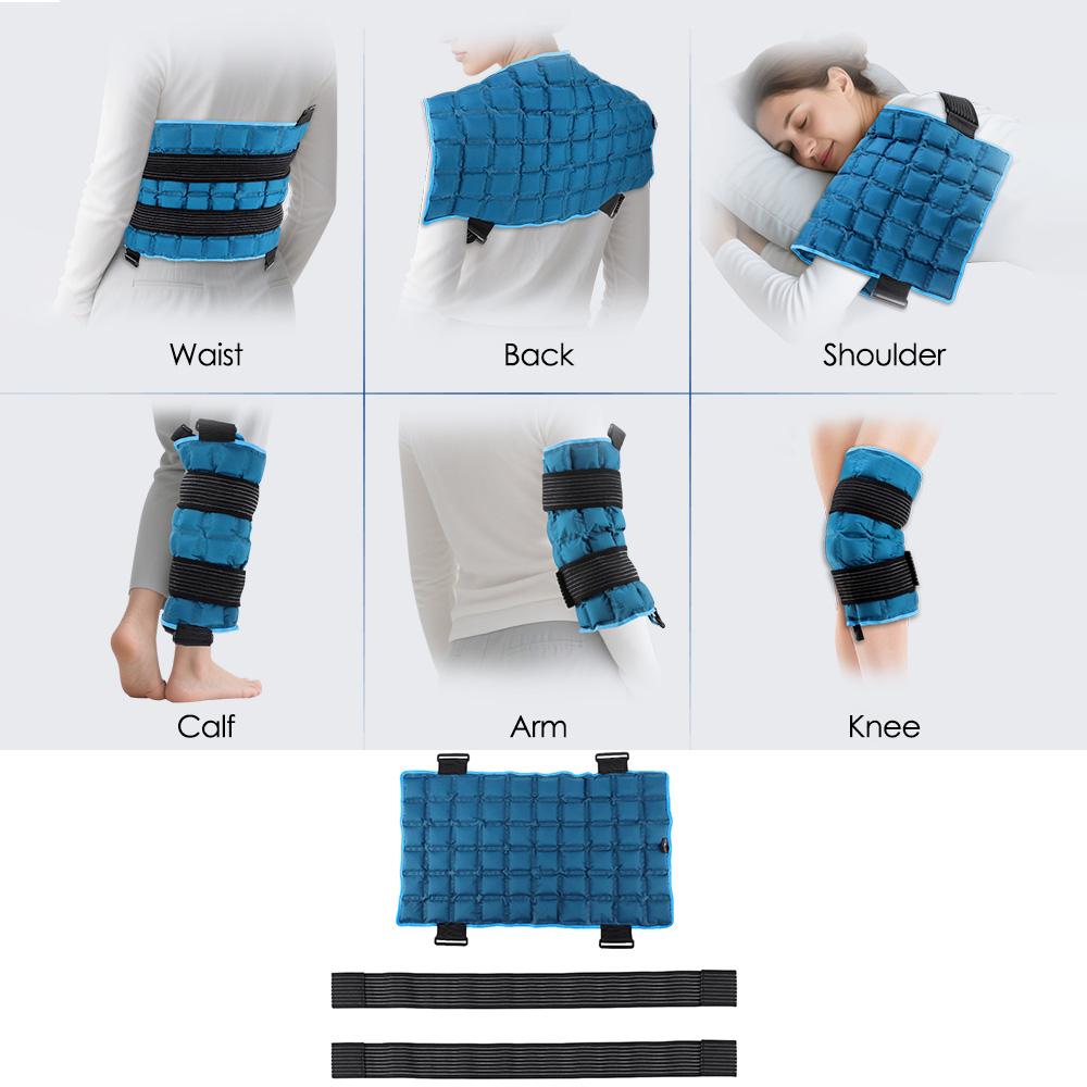 Self-Absorbing Water Knee Brace Pad Ice Packs For Knee Leg Neck Shoulder Hip Health Care Hot And Ice Compress Brace 58*35Cm