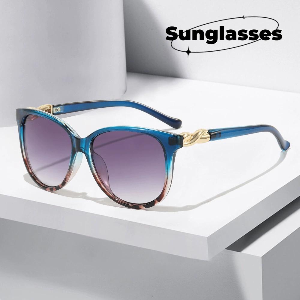 New Large Frame Minimalist Sunglasses UV Resistant Outdoor Driving Korean Style Butterfly Frame Trendy Glasses