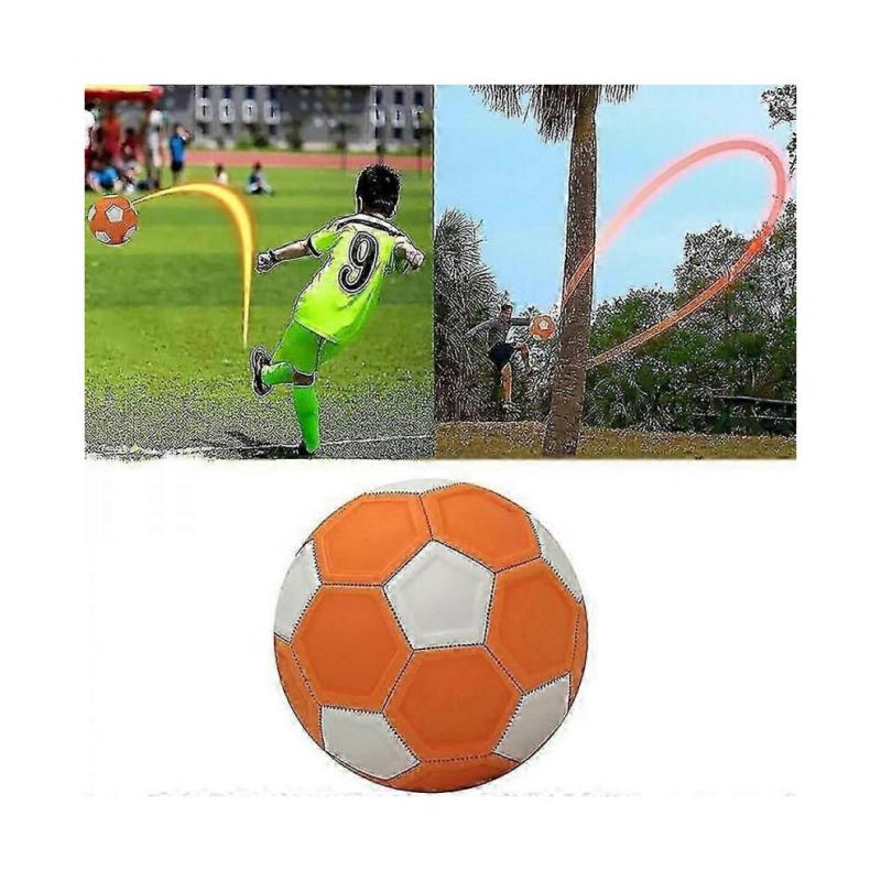 Curve And Swerve Soccer Ball, Football Toy, Curve Soccer Ball, Size 4 Swerve Soccer Ball for Kids, Kick Curving Like The Pros, Backyard Game Gift