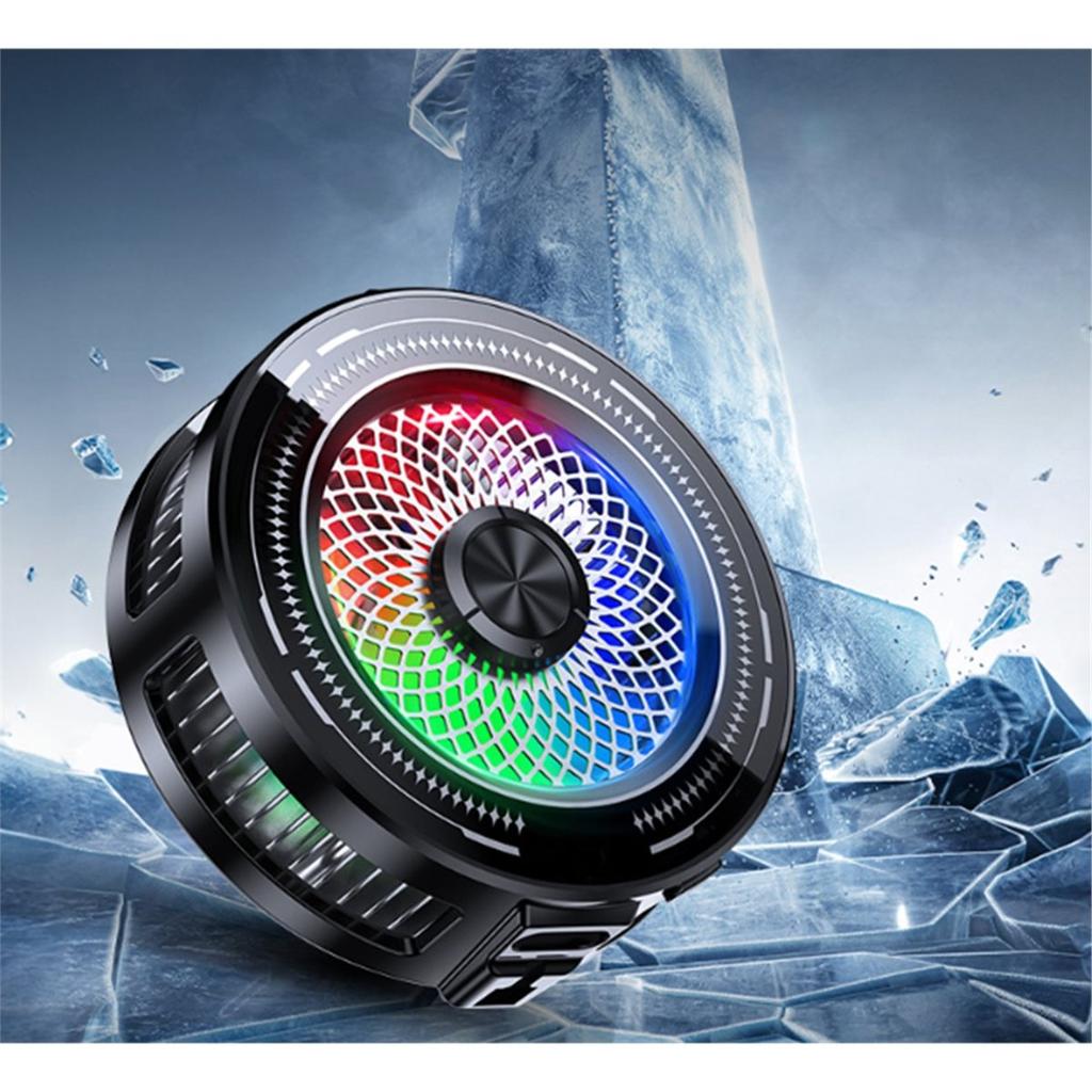 CT20 Magnetic Phone Cooler Fast Cooling Fan Adhesive Clip for Phone Android Mobile Gaming