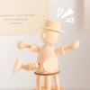 Cute Dancing Puppet Ornament Series Kawaii Animal Ornaments Bedroom Desktop Ornaments Birthday Gifts for Children