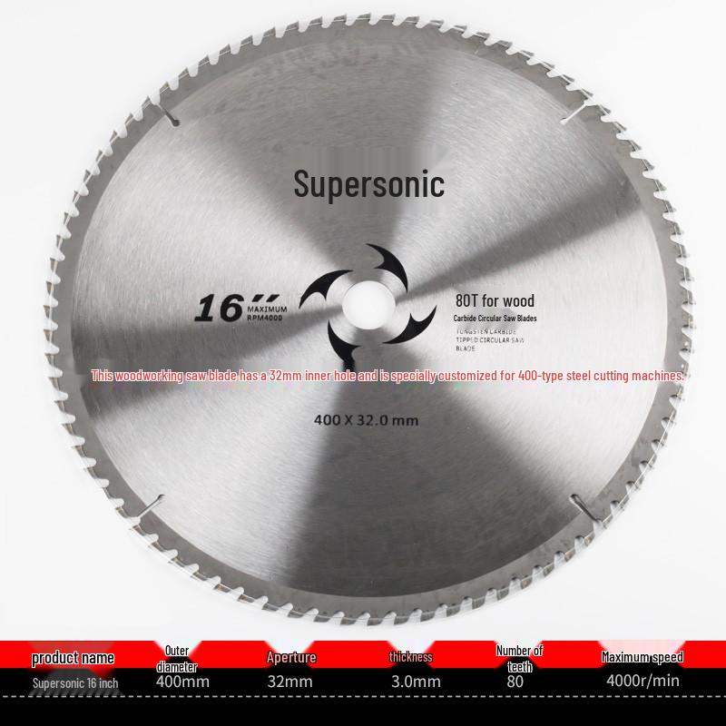 10" Woodworking Saw Blade - 255MM/300MM Cutting, 14" Steel & Alloy Wood Saw Blade