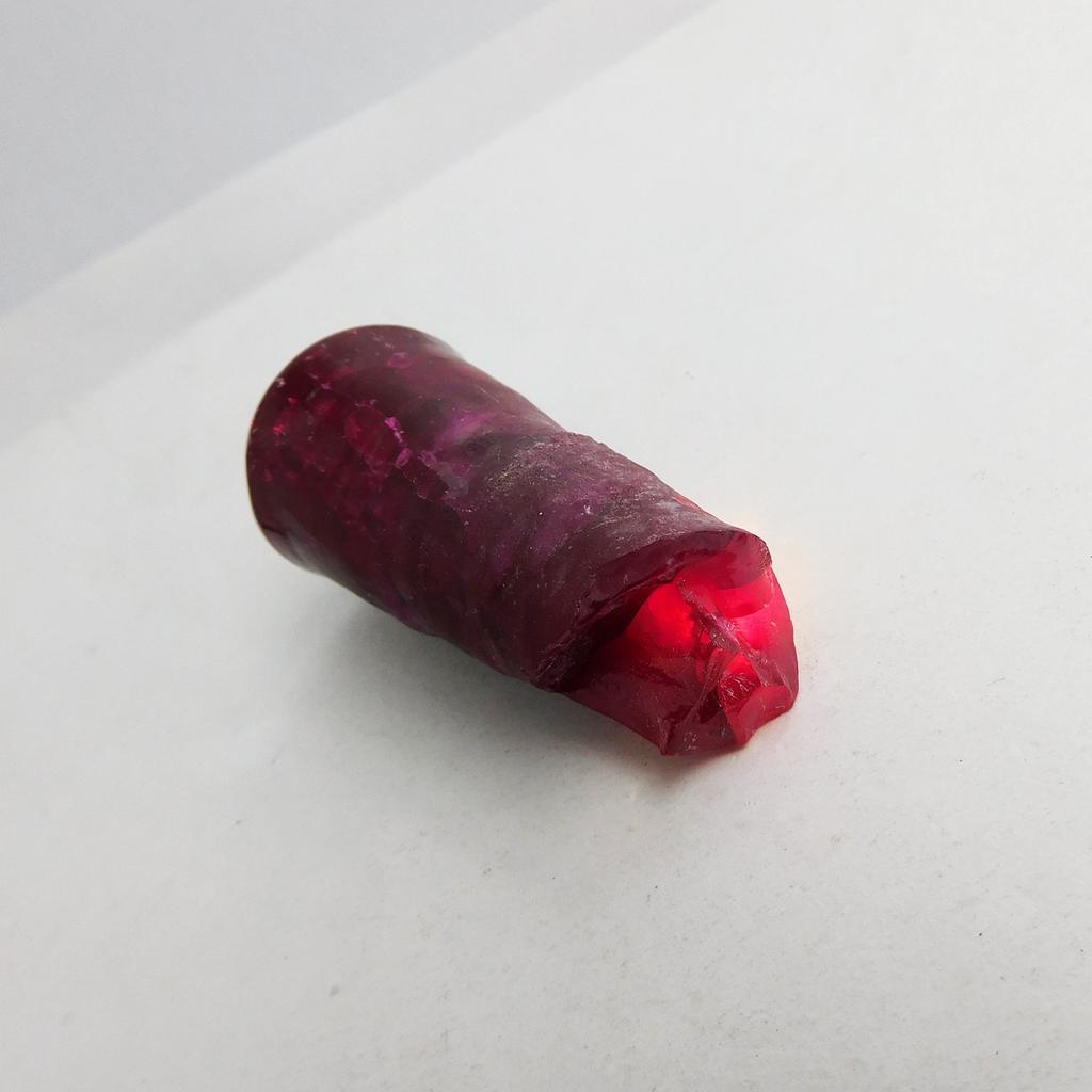CERTIFIED Natural Red Ruby 155.30 Ct Uncut Loose Gemstone Uncut Raw Rough P-1068-Sa