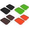 Food Service Tray Fast Food Tray Wide Applications Anti Slip Surfaces Rectangular for Restaurants for Dessert Shops for Cafes