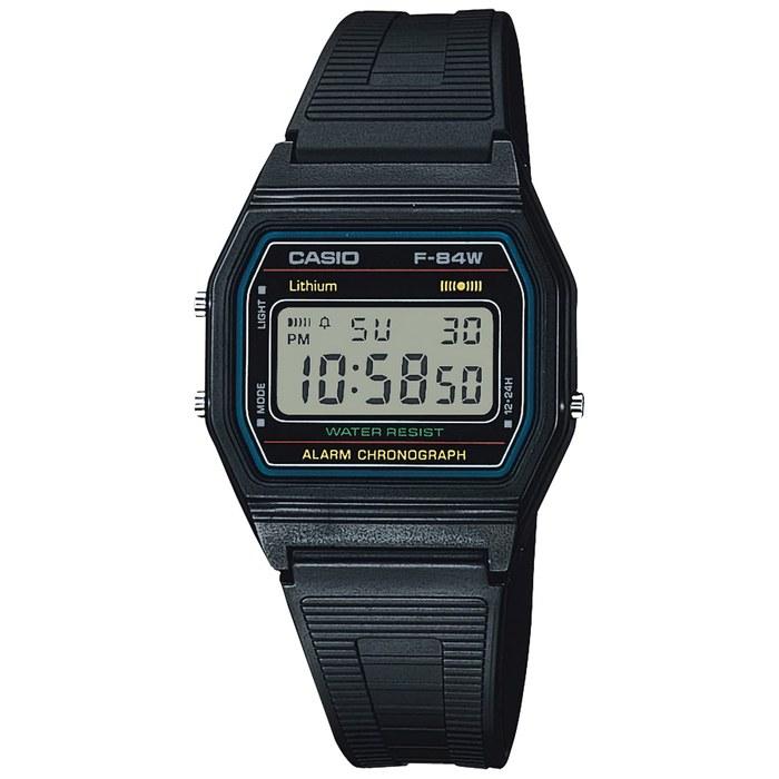 [Casio] Watch Casio Collection F-84W-1QJH Men s Black F-84/Black 1pc