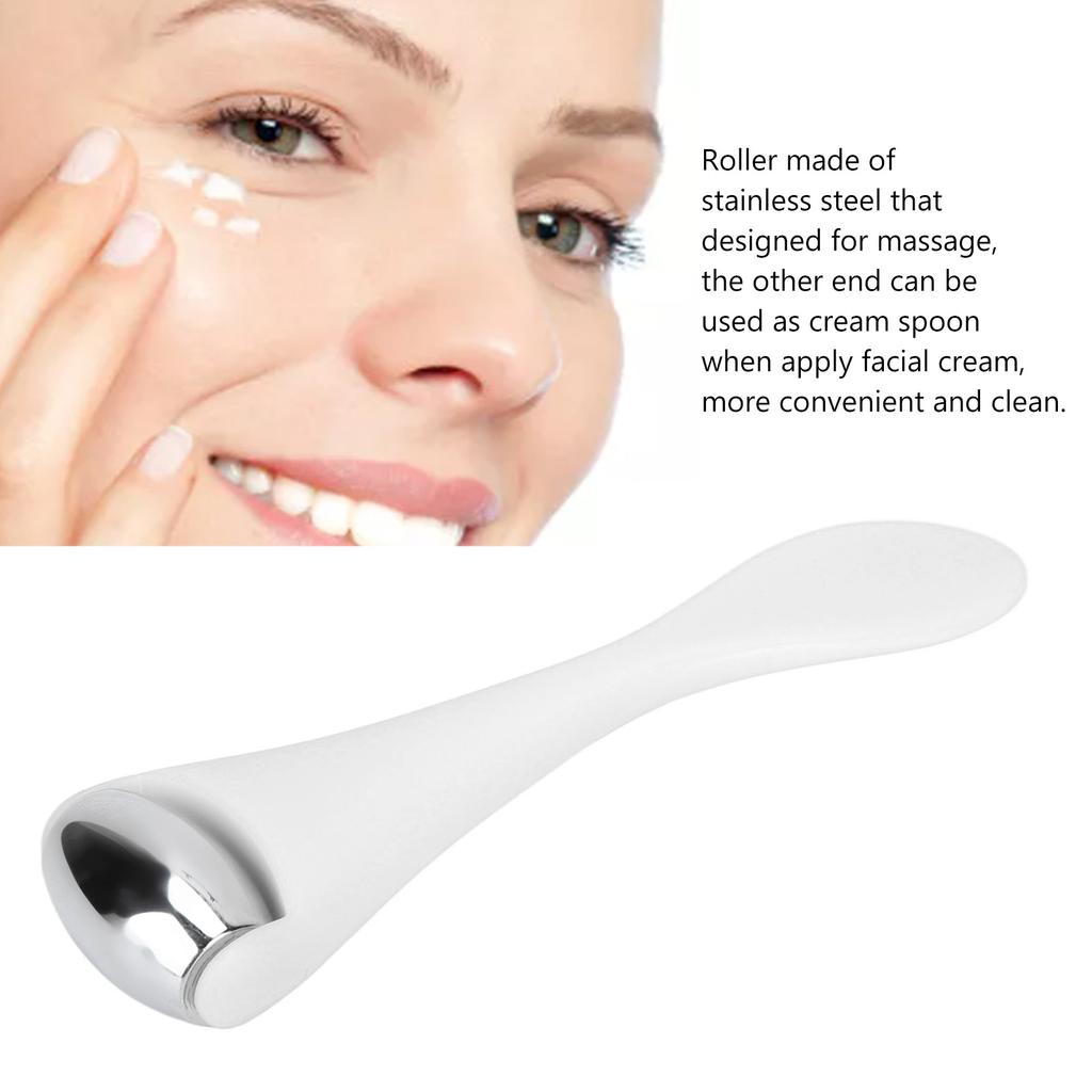 Facial Eyes Stainless Steel Portable Handheld Reduce Puffy Ice Massage Roller