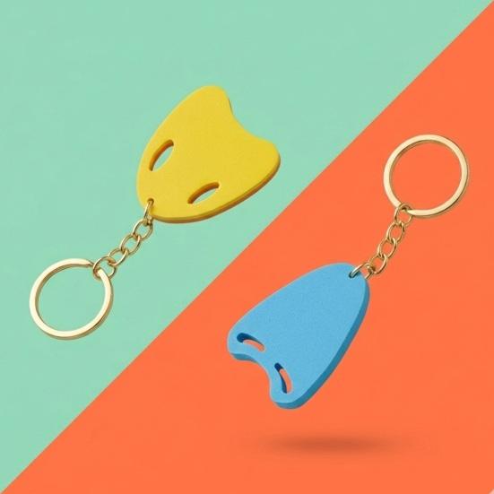 Keychain Pendant Swimming Board Shape Sports Style Bag Charm Mini Float Key Pendant Summer