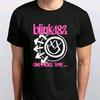 Blink 182 Punk Smiley T-SHIRT Größen S M L XL XXL 3 4 XL Farben Schwarz