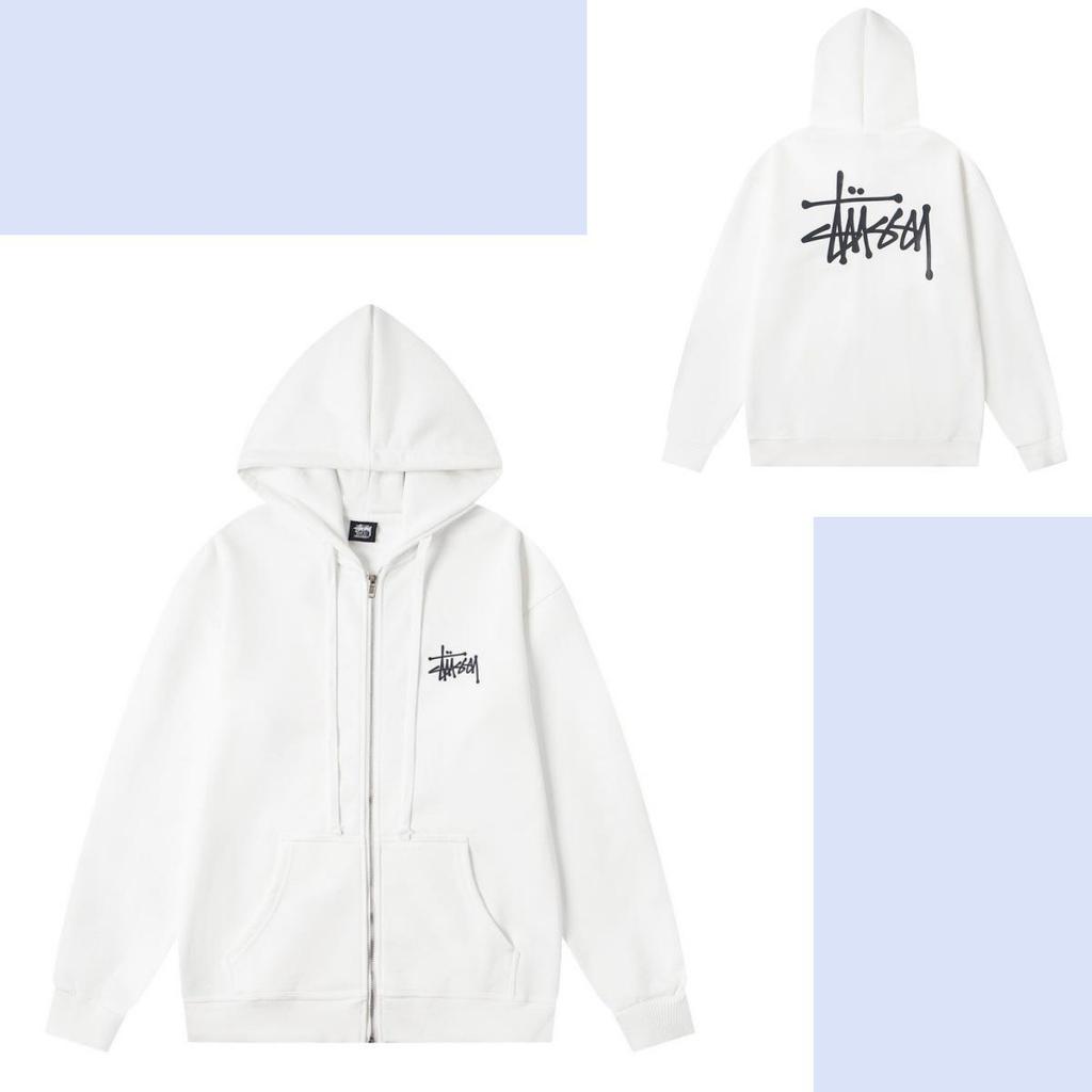 Sudadera con Aplicación Trasera SS23: Nuevo Gorro con Cremallera Retro de Alta Calle con Logo Bordado