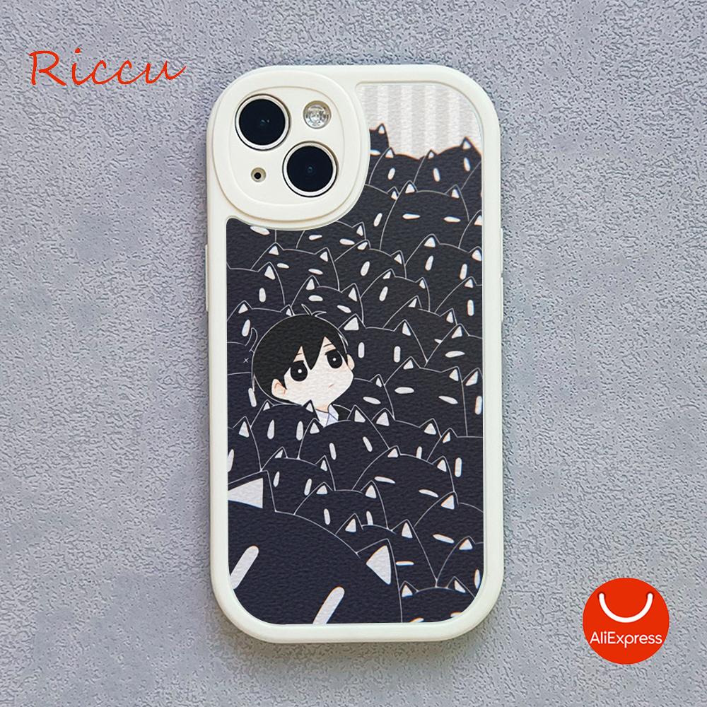 Omori Game Fanart Phone Case for Iphone 14 13 11 12 Pro MAX 13 12 MiNi 7 8plus Iphone 14 13 Pro XS XR Lambskin Protective Covers