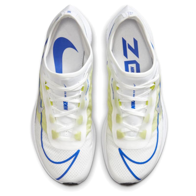 Nike Zoom Fly 3 'White Silver Blue Lime' Women's Sneakers Casual AT8241-104