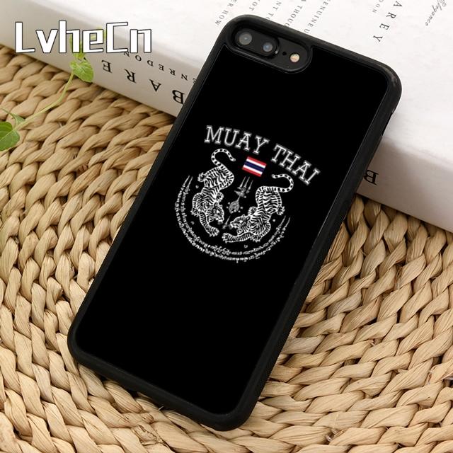 Muay Thai Kickboxing Fight Phone Case For iPhone 17 Air 14 15 16 16e 13 12 Max Cover For Apple 11 Pro Max Plus