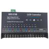 1pc 60A 12-Channel LED Light Programmable Controller Dimmer For Control RGB Monochrome Lights Easy To Install