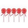 Mehrfarbiger Weihnachtsbonbon-Schmuck Festival Weihnachtsbaumschmuck mit bunten Zuckerstangen-Designs