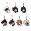 Detective Conan Anime Acrylic Keychain, Cute Student Backpack Pendant, Creative Aesthetic DIY Anime Peripheral Charm