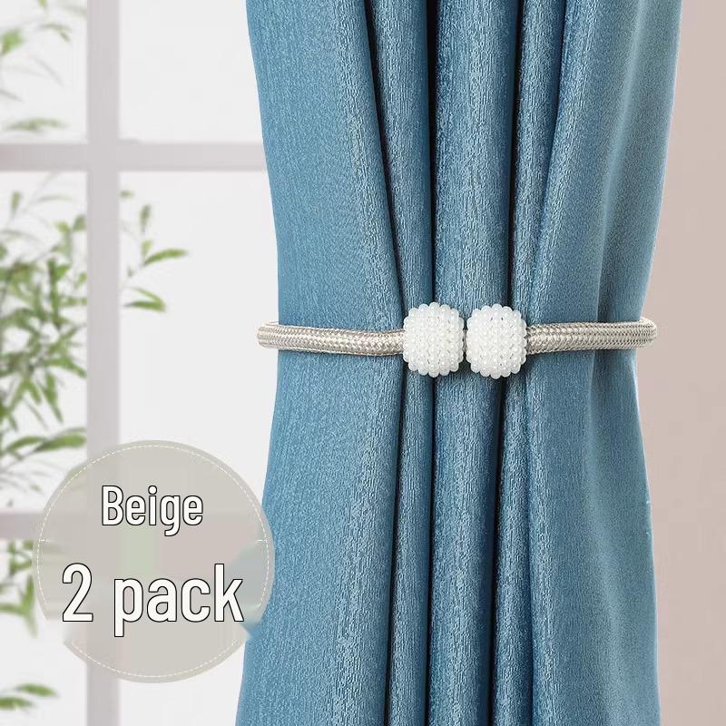 

Магнитные подхваты для штор с жемчугом - Зажимы без пробивания для штор и балдахинов