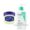 CeraVe Foaming Cleanser & Vaseline Jelly Bundle