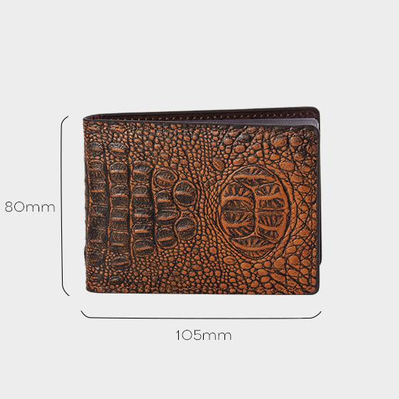 Мужской держатель кредитной лицензии с крокодиловым узором — фото 4