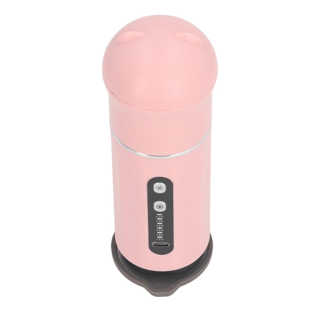 Fusselentferner Multifunktion Wiederaufladbar Handlich Elektrisch Tragbar Reise Kleidungsstück Dampfbügeleisen für Zuhause Rosa